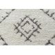 Tepih BERBER FEZ G0535 krem / smeđa rese Berberski marokanski shaggy