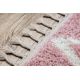 Teppich BERBER BENI rosa Franse berber marokkanisch shaggy zottig