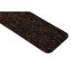 Passadeira carpete BLAZE 399 castanho escuro / cobre
