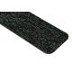 Fitted carpet BLAZE 668 dark green / platinum