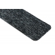 Fitted carpet BLAZE 963 blue denim / silver / black