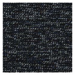 Fitted carpet BLAZE 553 navy blue / silver / black