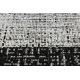 Alfombra de cuerda sisal FLOORLUX 20401 Marco plateado/negro