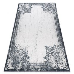 Tæppe ACRYL VALS 0A039A C53 47 Popękany blomster elfenben / grå