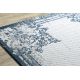 Carpet ACRYLIC VALS 0A039A C53 47 cracked, flowers ivory / grey