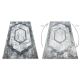 Килим AKRYL VALS 0A040A C53 74 Орнамент vintage слонової кістки / сірий