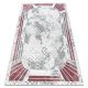 Akril VALS szőnyeg 0A042A H03 46 Vintage Art Deco elefántcsont / rózsaszín