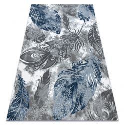 Килим AKRYL VALS 0A044A C53 86 пера сив / син