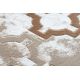 Kilimas Akrilas VALS 0A100A H02 54 Perdubliuotas grotelės smėlio spalvos / dramblio kaulo 