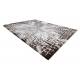 Teppe akryl VALS 0W0075 C56 67 Abstraksjon spatial 3D beige / brun