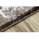 Carpet ACRYLIC VALS 0W0075 C56 67 Abstraction spatial 3D beige / brown
