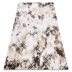 Alfombra de baño FROTTE Roseta, antideslizante, suave - gris