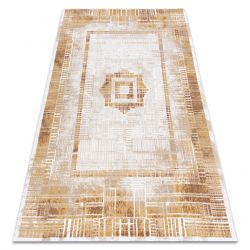 Carpet ACRYLIC VALS 0W1736 H02 48 Squares stripes ivory / copper