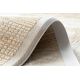 Carpet ACRYLIC VALS 0W1736 H02 48 Squares stripes ivory / copper