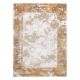 Teppe akryl VALS 0W1738 H02 58 Ramme marmor årgang beige / kobber 