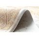 Teppich ACRYL VALS 0W1738 H02 58 Rahmen Marmor vintage beige / kupferrot 