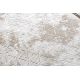 Tapis ACRYLIQUE VALS 0W1738 C56 54 Cadre marbre vintage beige / ivoire