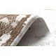 Koberec AKRYL VALS 0W1738 C56 54 vzor rámu mramor vintage béžová / slonová kosť