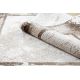 Matto AKRYYLI VALS 0W1738 C56 54 Kehys marmori, pesty beige / väri norsunluu 