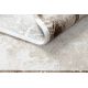 Teppich ACRYL VALS 0W1738 C56 54 Rahmen Marmor vintage beige / elfenbein