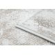Tapis ACRYLIQUE VALS 0W1738 C56 54 Cadre marbre vintage beige / ivoire