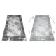 Teppe akryl VALS 0W1738 C53 87 Ramme concrete årgang mørk grå / lys grå