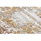 Teppe akryl VALS 0W9985 H02 58 Blomster ornament beige / kobber 