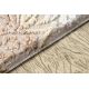 Kilimas Akrilas VALS 0W9985 H02 58 Gėlės ornamentas smėlio spalvos / vario