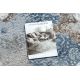 Teppich ACRYL VALS 09987A C69 74 Ornament Rosette grau / elfenbein