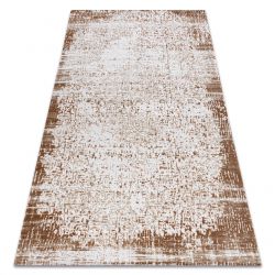 Kilimas Akrilas VALS 0W9990 H02 48 Abstrakcijos vintažas ornamentas dramblio kaulo / vario