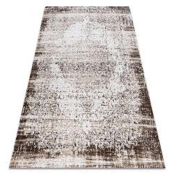 Teppich SEVILLA PC00B Streifen weiß Franse berber marokkanisch shaggy