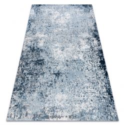 Teppich UNION 4079 Streifen grau / sahne Franse berber marokkanisch shaggy zottig