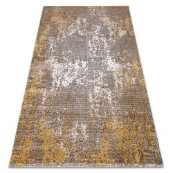 Teppich UNION 3481 Zickzack sahne / grau Franse berber marokkanisch shaggy zottig