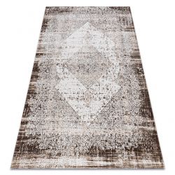 Tapijt ACRYL VALS 0W9998 C56 45 Ruit gewreven ivoor / beige 