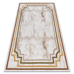 Tepih AKRIL VALS 0W9999 H02 47 Mramor grčki Ivory / zelena