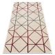 Matta GINA 21242561 geometric beige / röd / grå