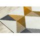 модерен килим FLIM 008-B2 рошав, кръгове - structural сив