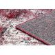Modern carpet COZY Polygons, geometric, triangles - structural two levels of fleece brown