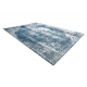 Modern carpet COZY Polygons Circle, geometric, triangles - structural two levels of fleece, grey