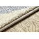 Carpet FEEL 1827/17933 Leaves beige/terracotta/violet
