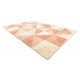 Tappeto FEEL 5672/17911 triangoli beige/terracotta