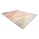 Carpet FEEL 5756/17944 Diamonds beige/terracotta/violet