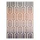 Tæppe KAKE 25809657 Labyrinth moderne lilla / lyserød / grå 