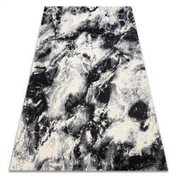 Teppich KAKE 25817657 Marmor modern schwarz / weiß