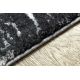 Carpet KAKE 25817657 Marble modern black / white