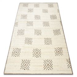 Paklājs PURE Kvadrāti ģeometriskas 5842-17731 krēms / bēšs