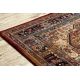 Carpet Wool KESHAN fringe, Ornament oriental 7518/53528 beige / navy