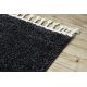 Teppich BERBER 9000 grau Franse berber shaggy