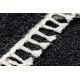 Teppich BERBER 9000 grau Franse berber shaggy