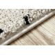 Carpet BERBER SYLA B752 dots cream Fringe Berber Moroccan shaggy